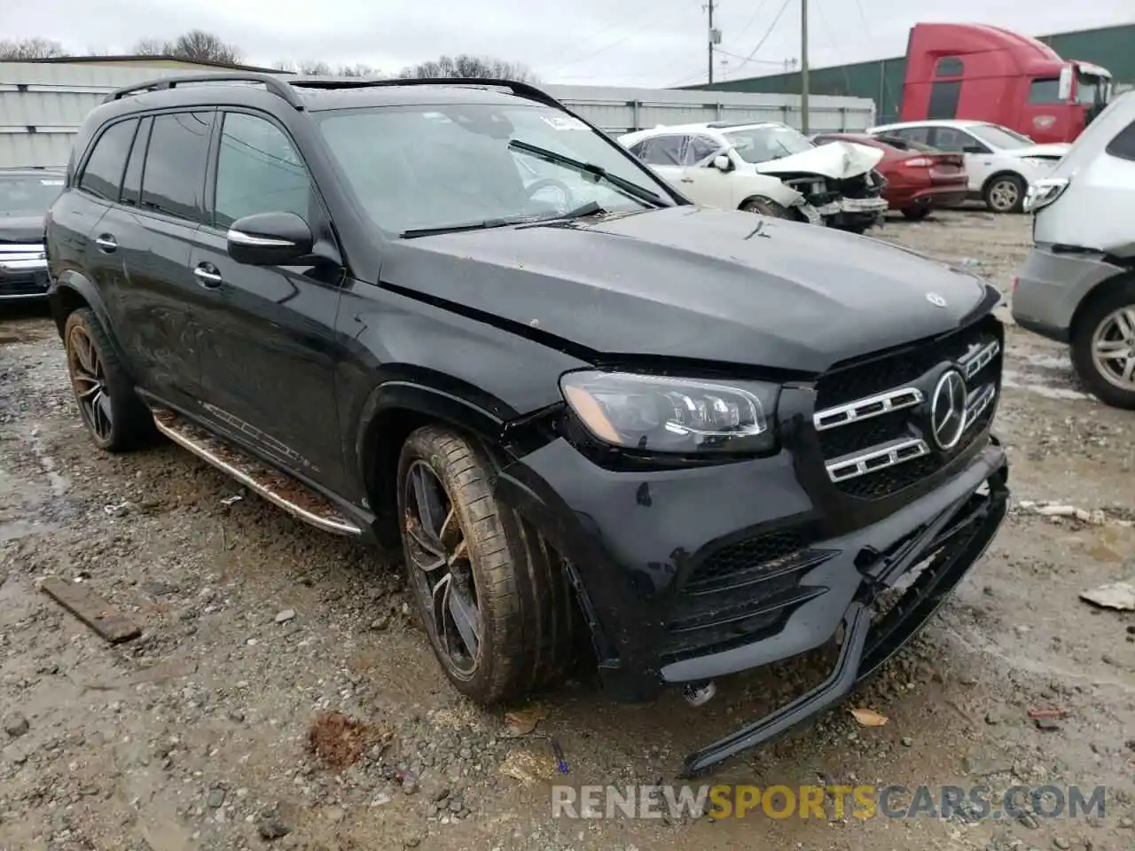 1 Photograph of a damaged car 4JGFF8GE7MA411044 MERCEDES-BENZ GLS-CLASS 2021