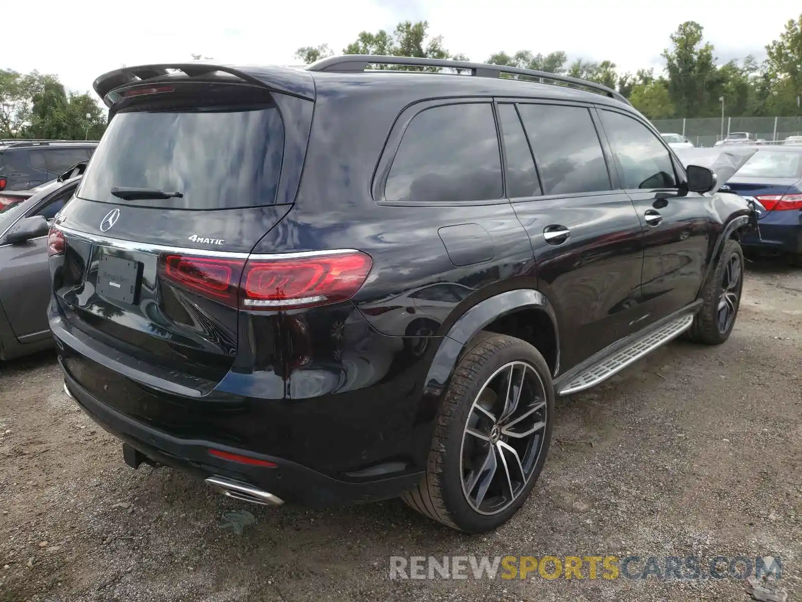 4 Photograph of a damaged car 4JGFF8GE7MA435425 MERCEDES-BENZ GLS-CLASS 2021