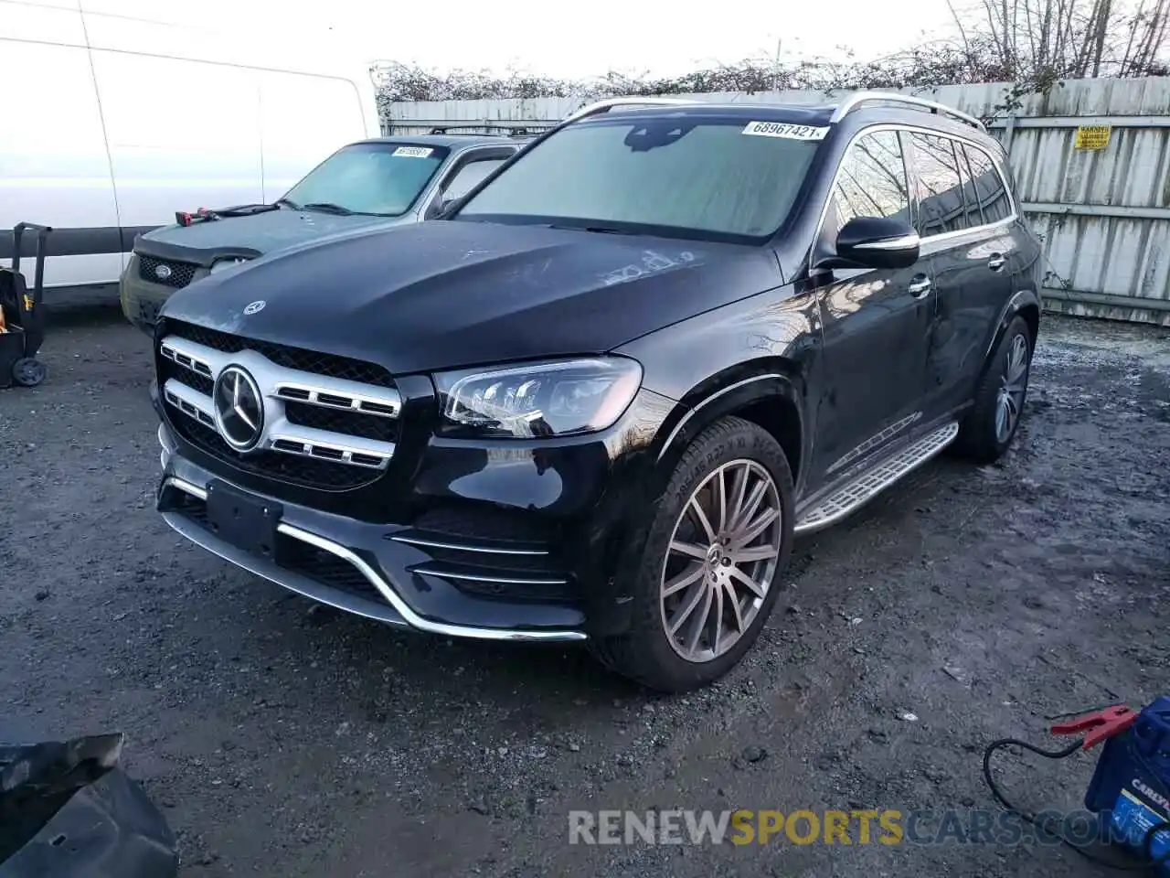 2 Photograph of a damaged car 4JGFF8GE8MA404023 MERCEDES-BENZ GLS-CLASS 2021