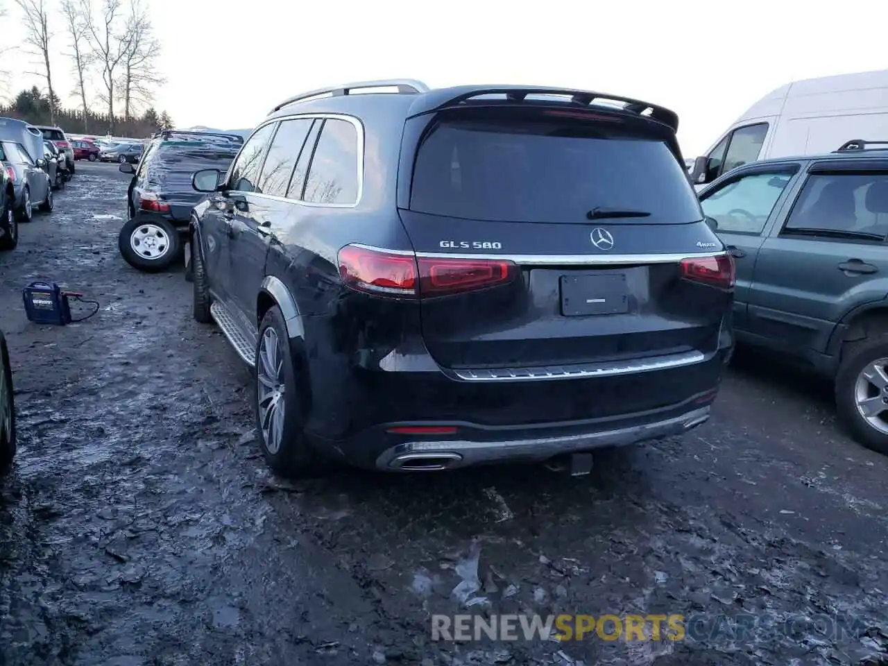 3 Photograph of a damaged car 4JGFF8GE8MA404023 MERCEDES-BENZ GLS-CLASS 2021