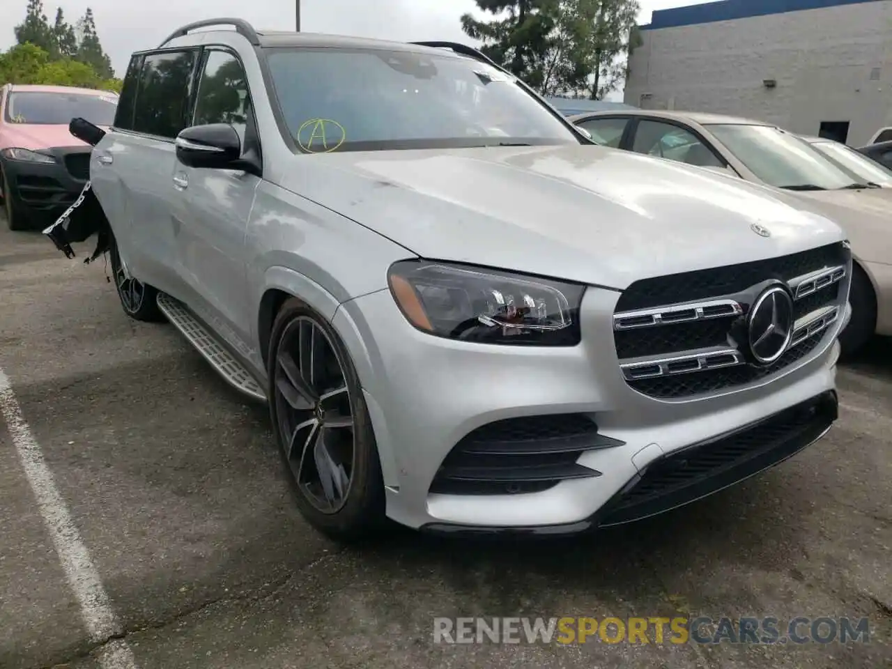 1 Photograph of a damaged car 4JGFF8GE8MA439757 MERCEDES-BENZ GLS-CLASS 2021