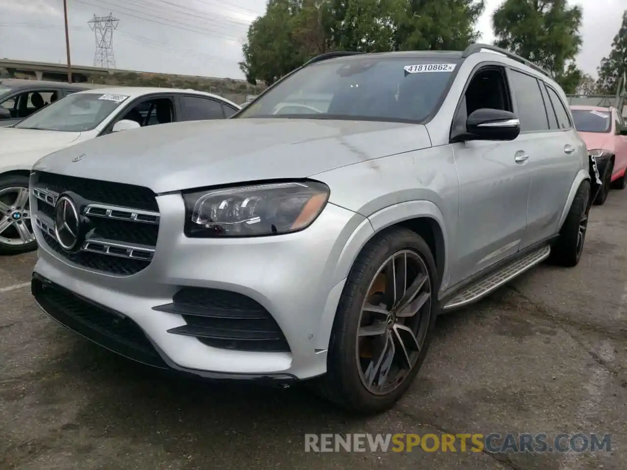 2 Photograph of a damaged car 4JGFF8GE8MA439757 MERCEDES-BENZ GLS-CLASS 2021