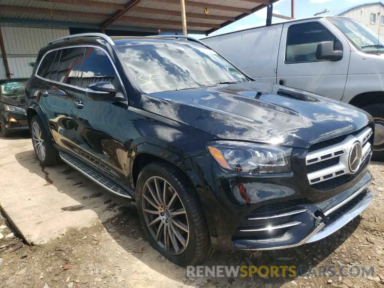 1 Photograph of a damaged car 4JGFF8GE8MA445719 MERCEDES-BENZ GLS-CLASS 2021