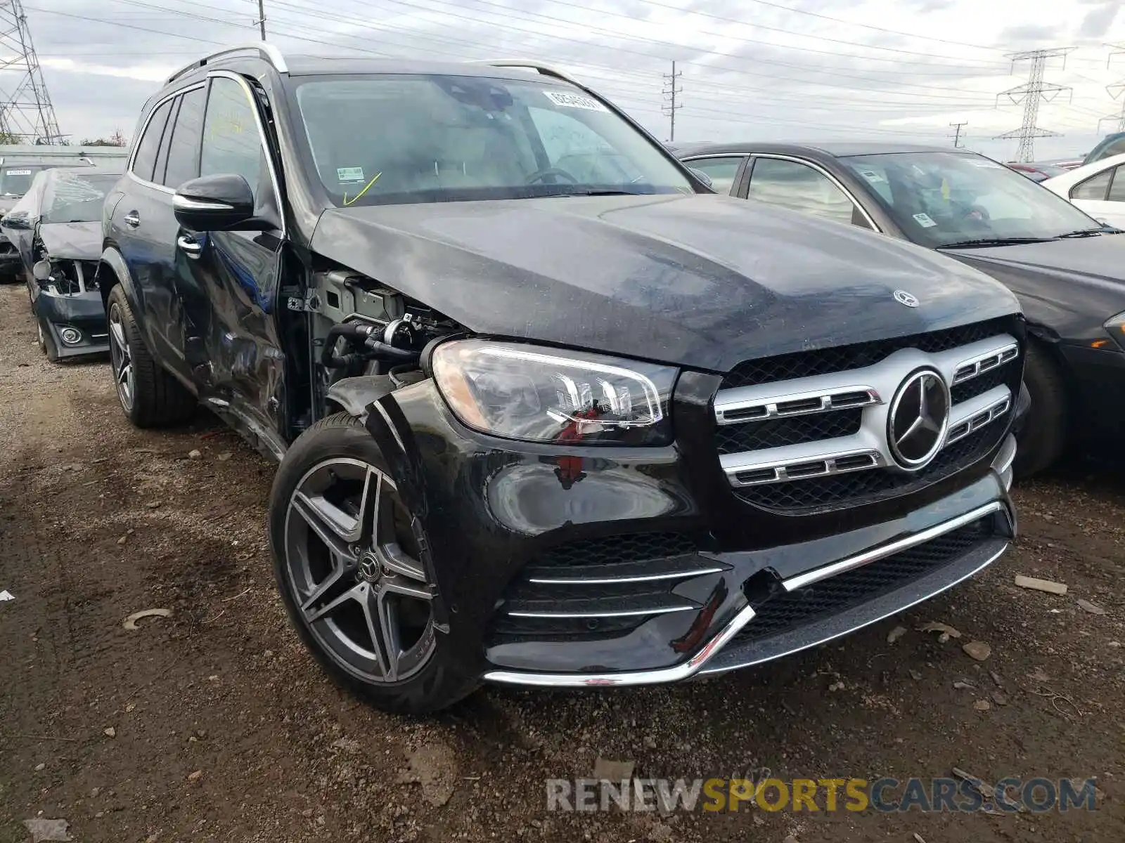 1 Photograph of a damaged car 4JGFF8GEXMA435421 MERCEDES-BENZ GLS-CLASS 2021