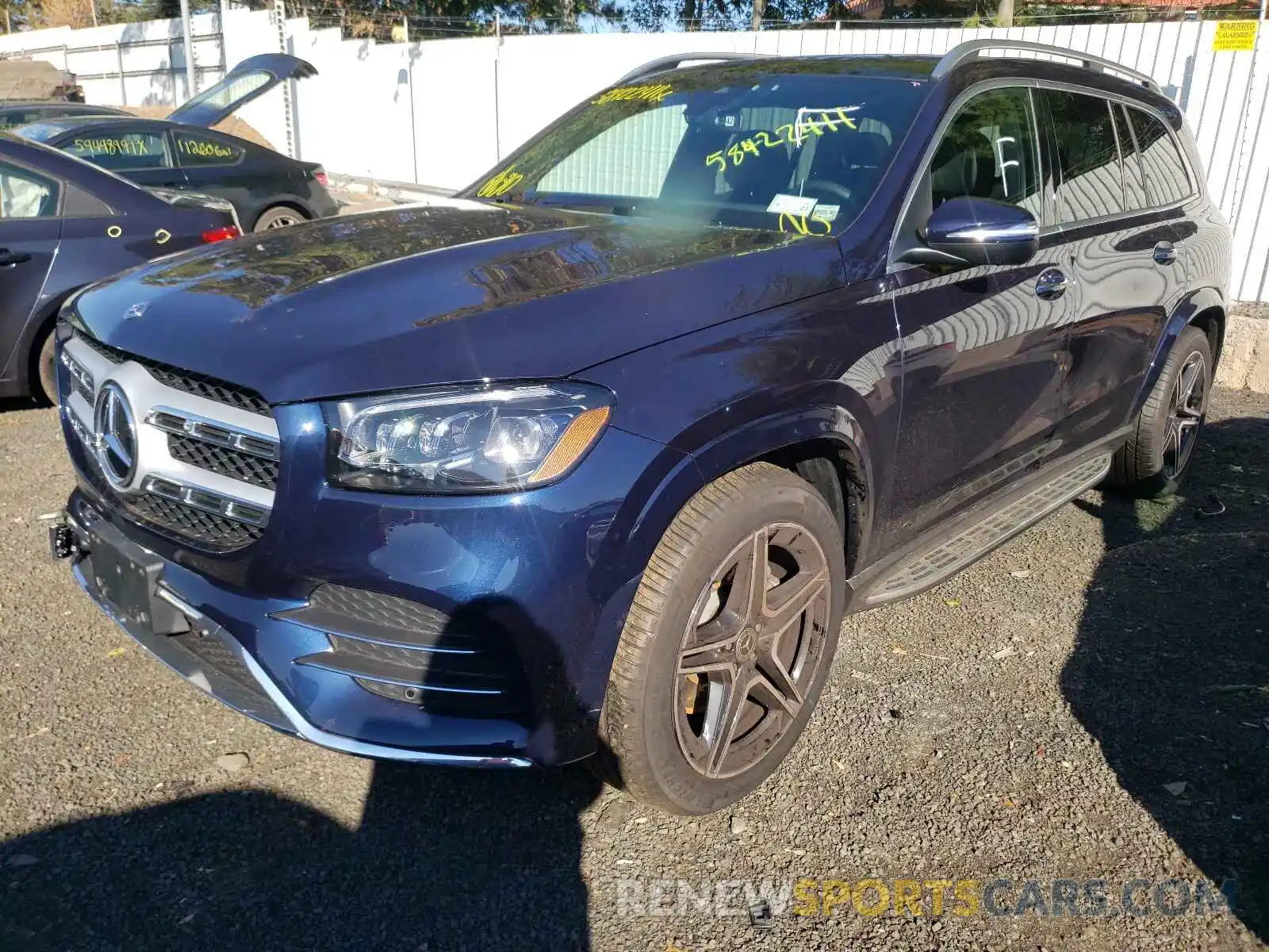 2 Photograph of a damaged car 4JGFF8GEXMA439291 MERCEDES-BENZ GLS-CLASS 2021