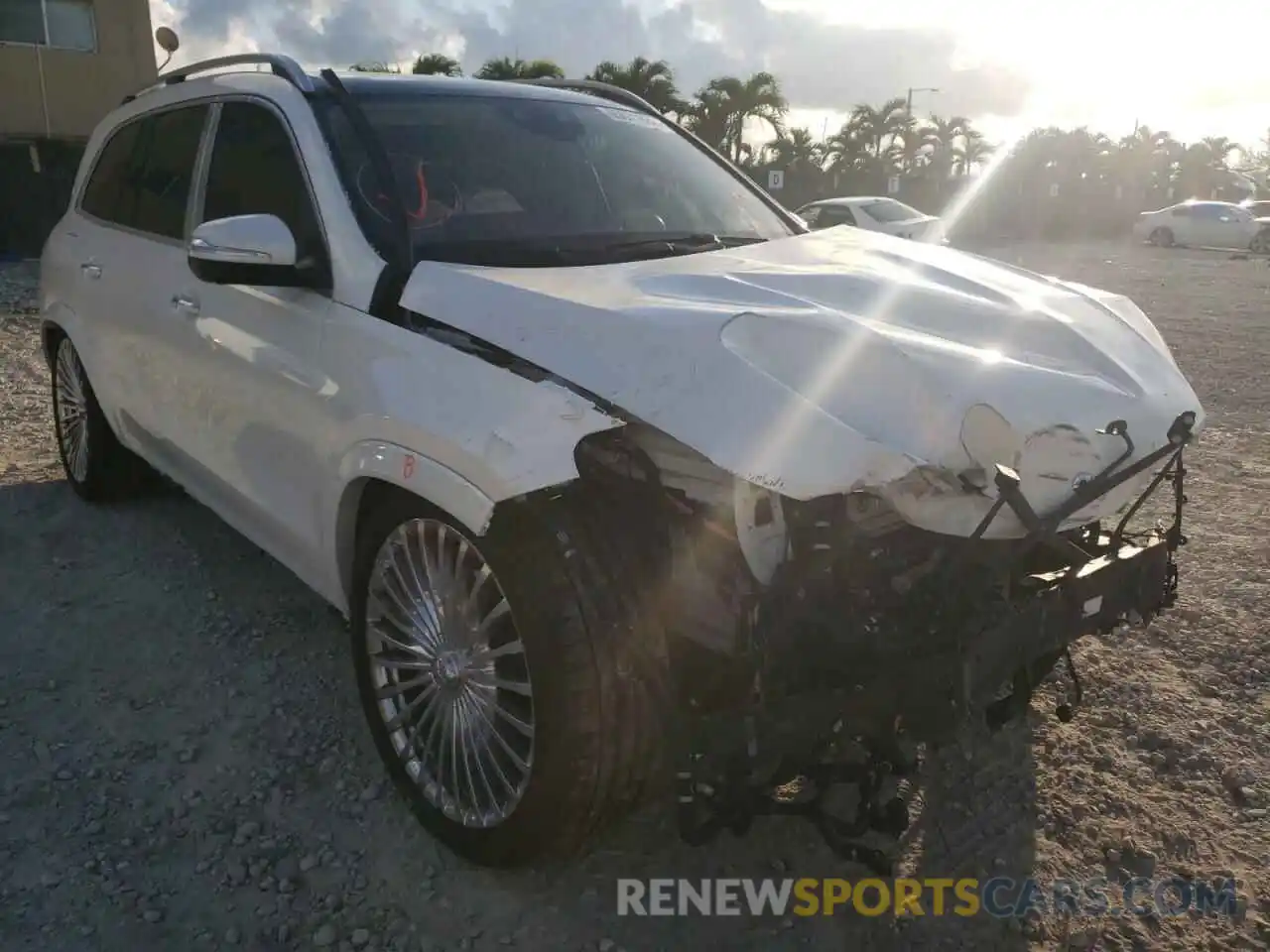 1 Photograph of a damaged car 4JGFF8HB3MA394070 MERCEDES-BENZ GLS-CLASS 2021