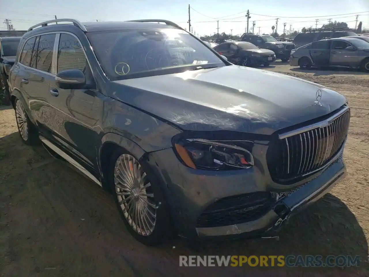 1 Photograph of a damaged car 4JGFF8HB5MA401942 MERCEDES-BENZ GLS-CLASS 2021