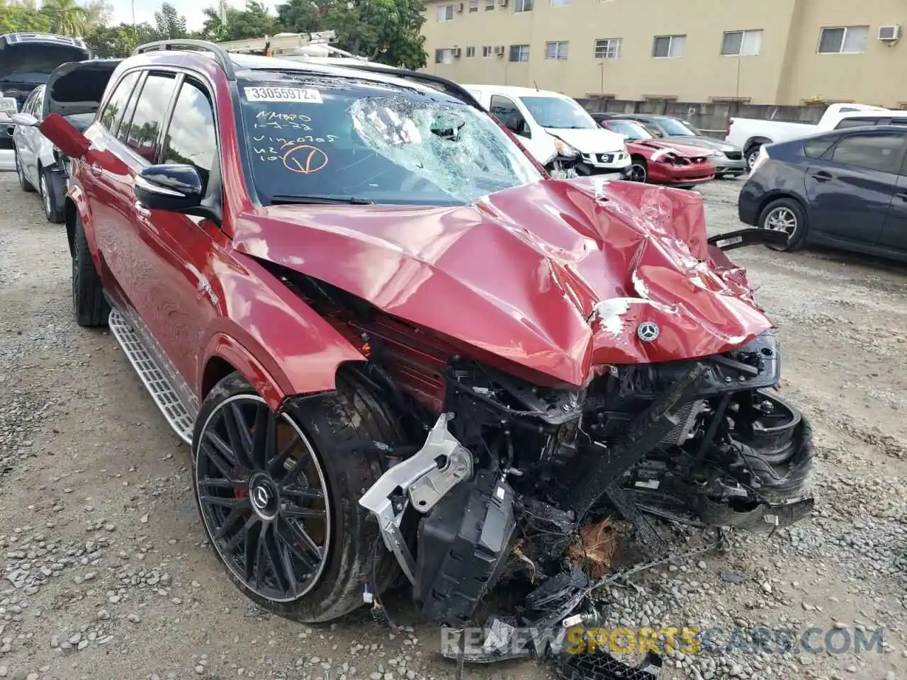 9 Photograph of a damaged car 4JGFF8KE0MA360705 MERCEDES-BENZ GLS-CLASS 2021