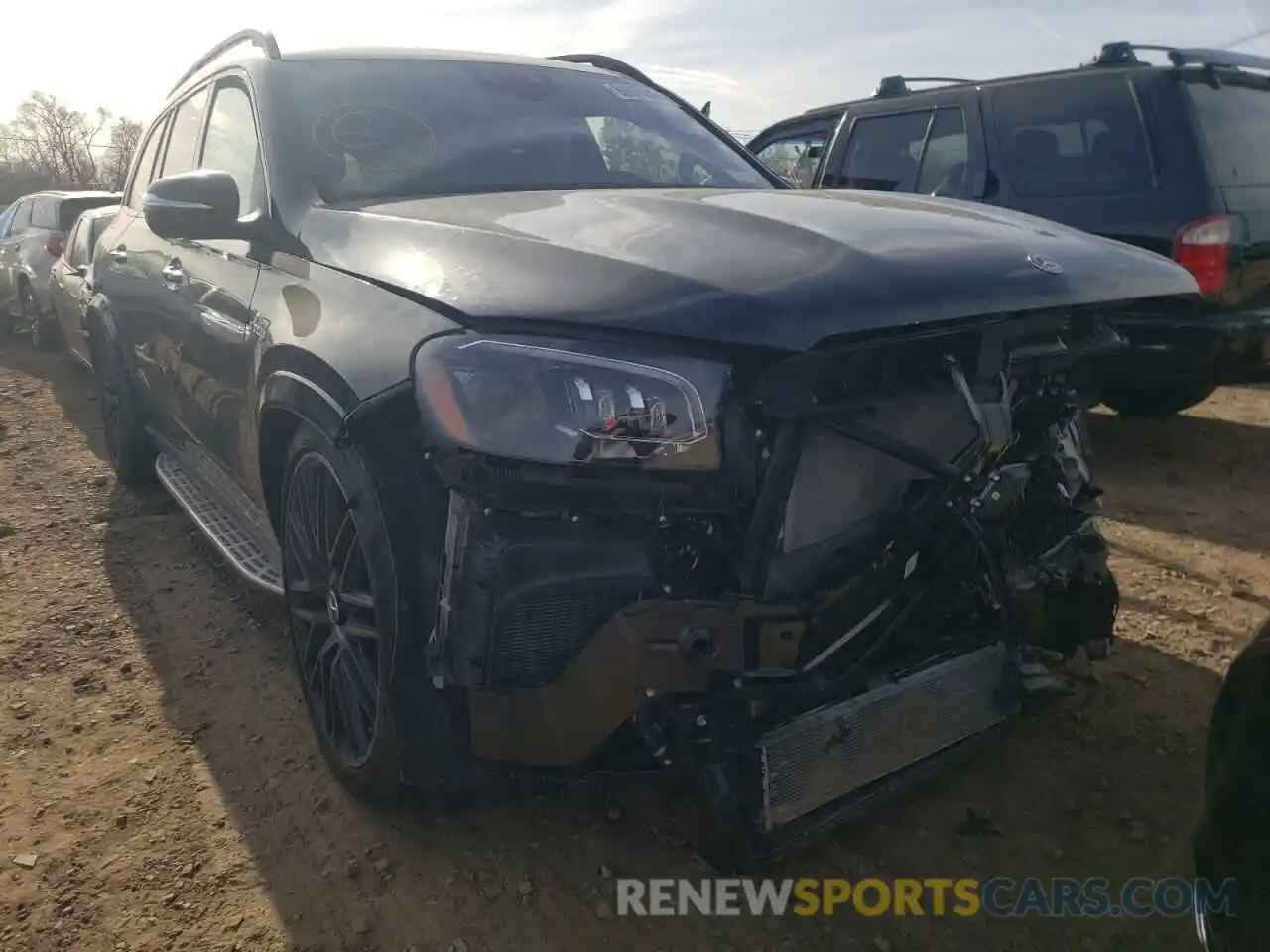 1 Photograph of a damaged car 4JGFF8KE0MA372868 MERCEDES-BENZ GLS-CLASS 2021