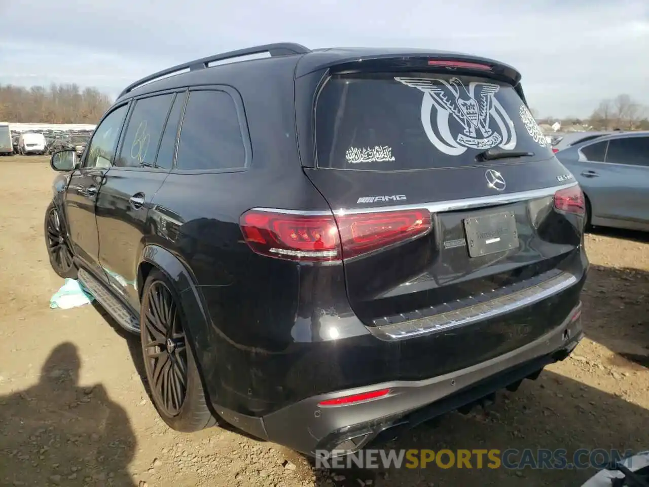 3 Photograph of a damaged car 4JGFF8KE0MA372868 MERCEDES-BENZ GLS-CLASS 2021