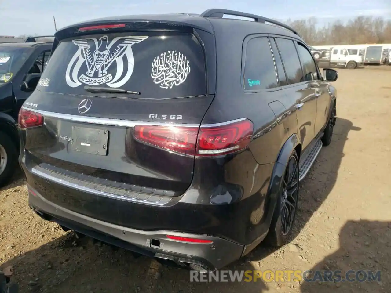 4 Photograph of a damaged car 4JGFF8KE0MA372868 MERCEDES-BENZ GLS-CLASS 2021