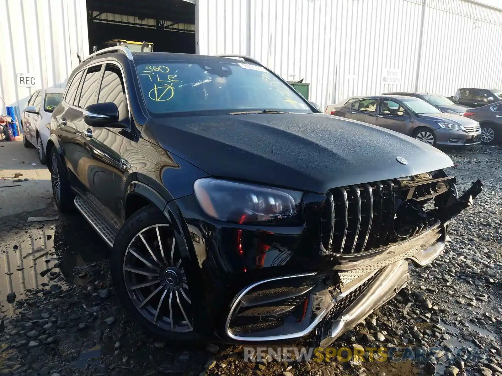 1 Photograph of a damaged car 4JGFF8KE0MA394837 MERCEDES-BENZ GLS-CLASS 2021