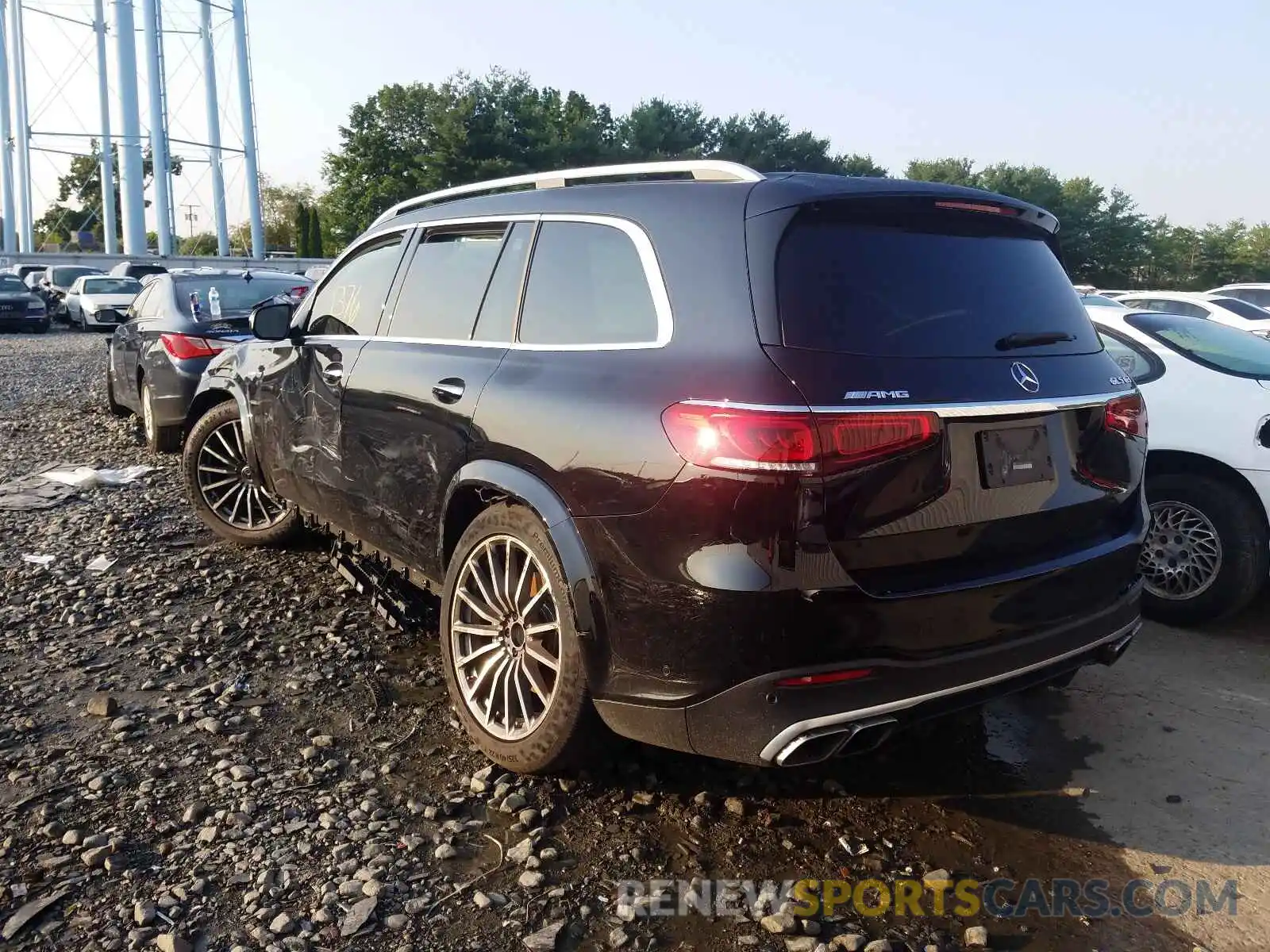 3 Photograph of a damaged car 4JGFF8KE0MA394837 MERCEDES-BENZ GLS-CLASS 2021