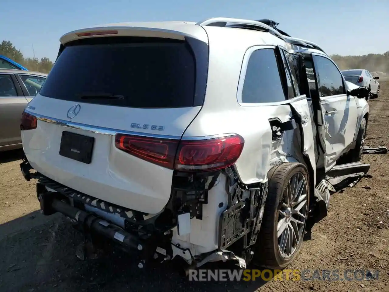 4 Photograph of a damaged car 4JGFF8KE5MA277481 MERCEDES-BENZ GLS-CLASS 2021