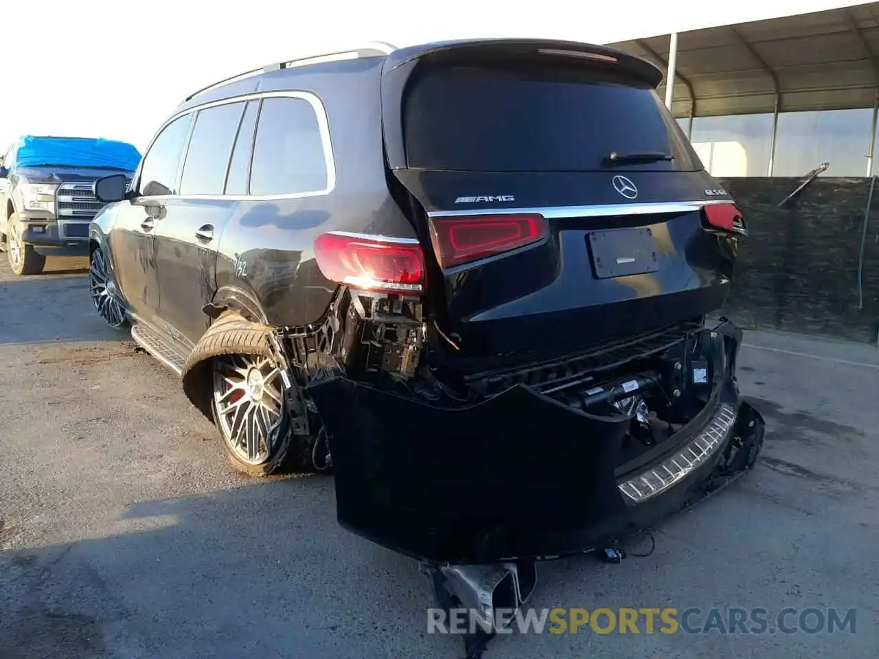 3 Photograph of a damaged car 4JGFF8KE8MA553698 MERCEDES-BENZ GLS-CLASS 2021