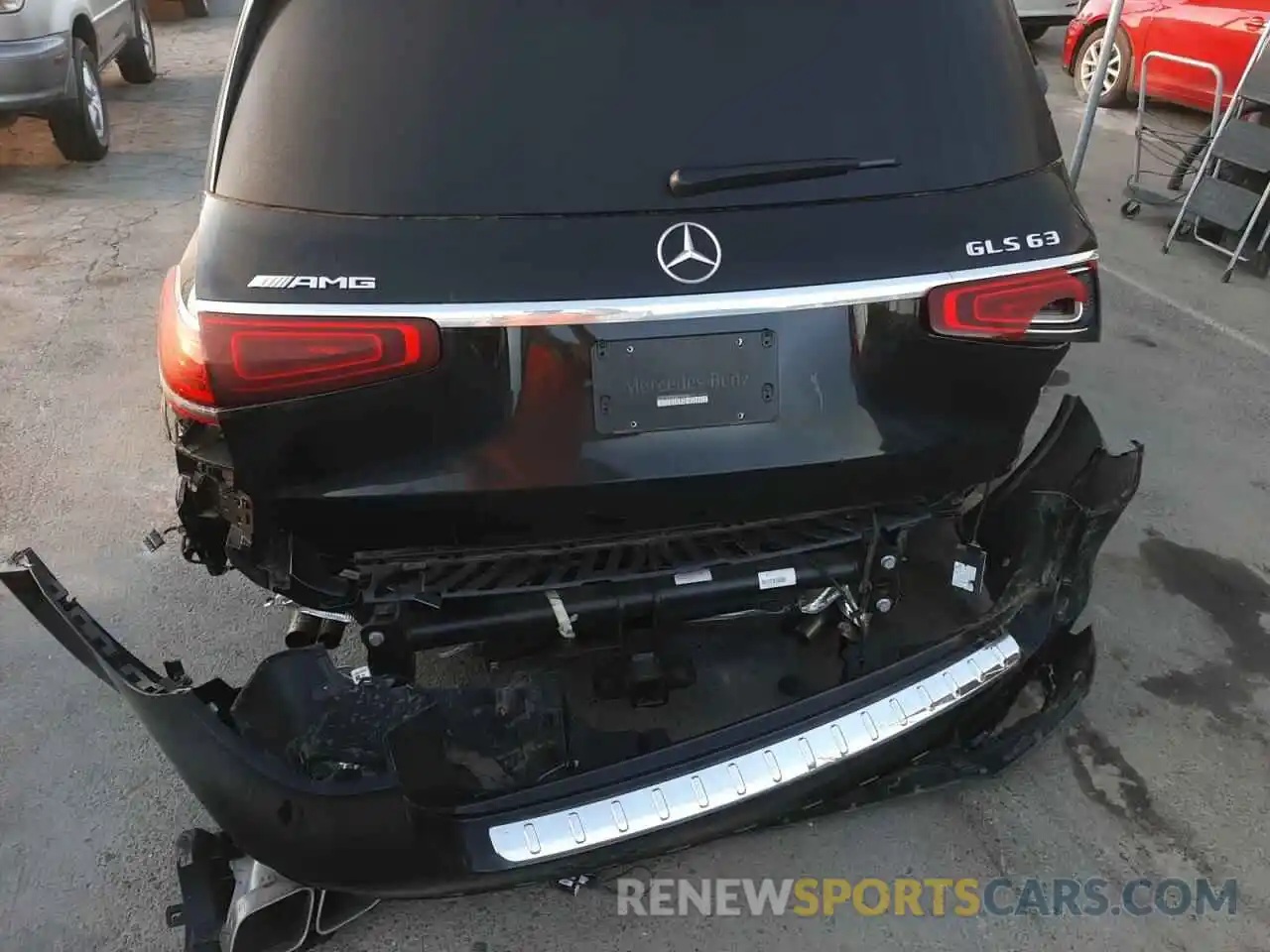 9 Photograph of a damaged car 4JGFF8KE8MA553698 MERCEDES-BENZ GLS-CLASS 2021