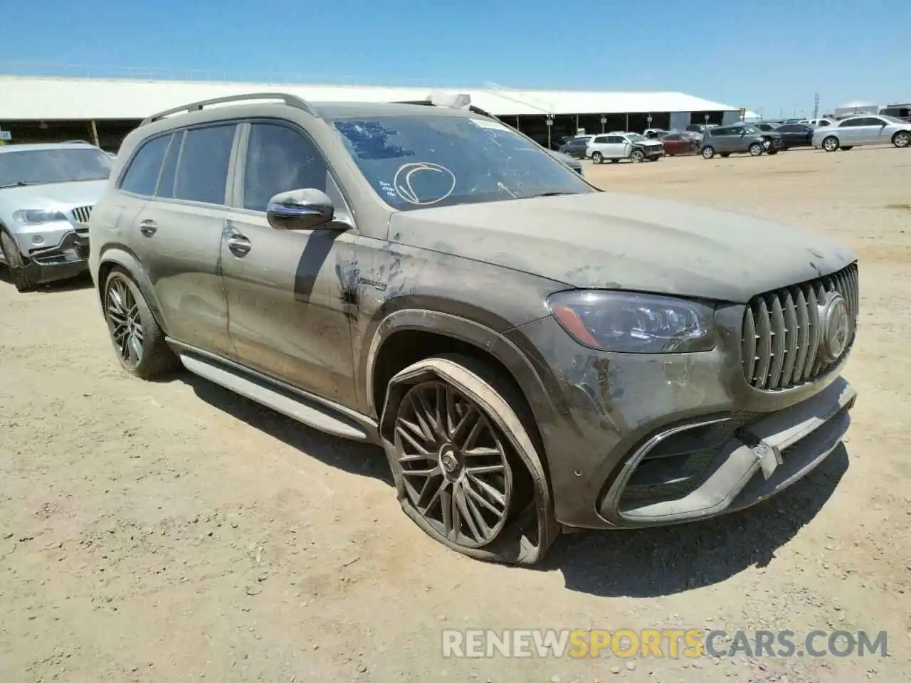 1 Photograph of a damaged car 4JGFF8KEXMA387426 MERCEDES-BENZ GLS-CLASS 2021