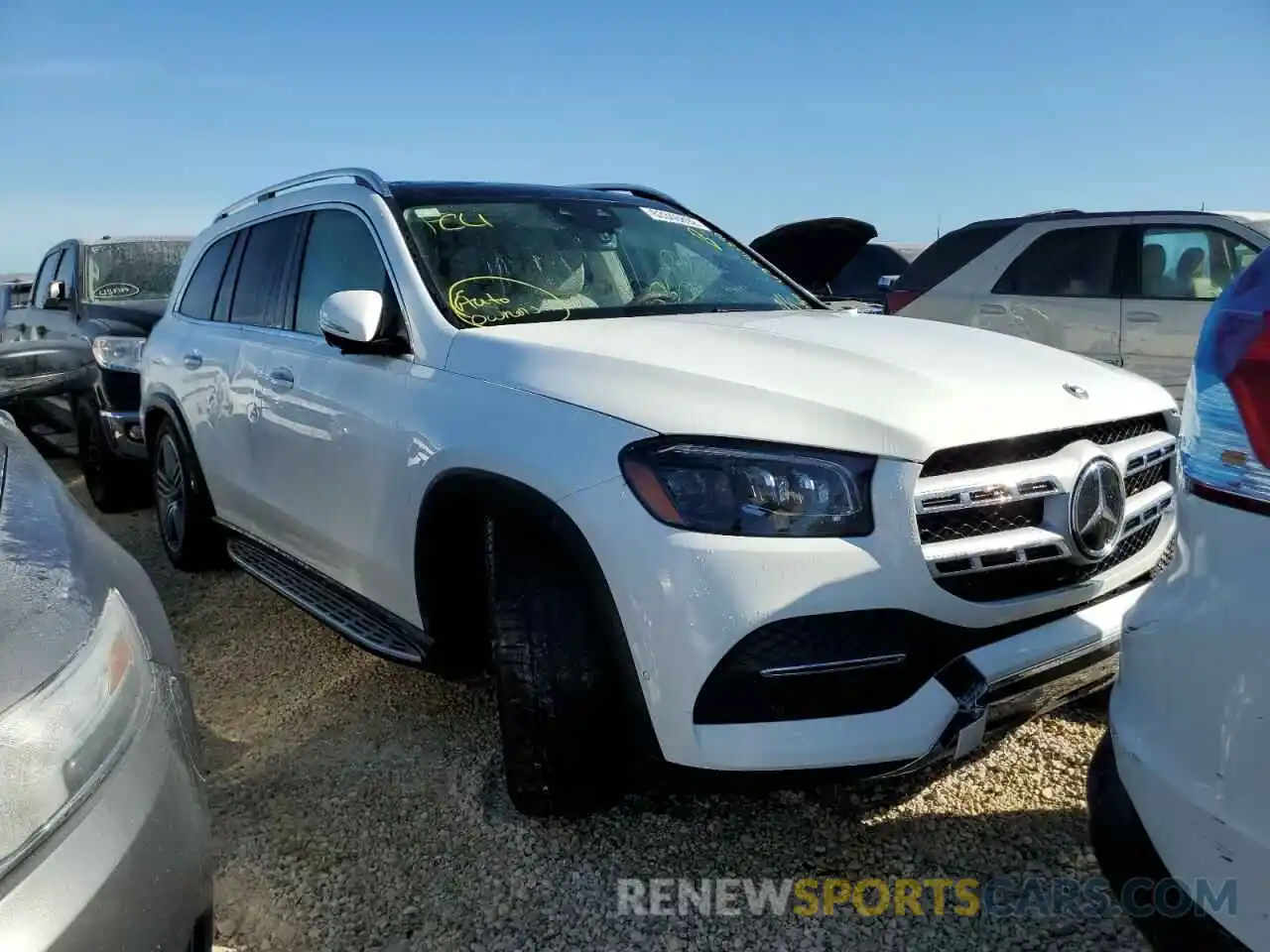 1 Photograph of a damaged car 4JGFF5KE2NA654655 MERCEDES-BENZ GLS-CLASS 2022