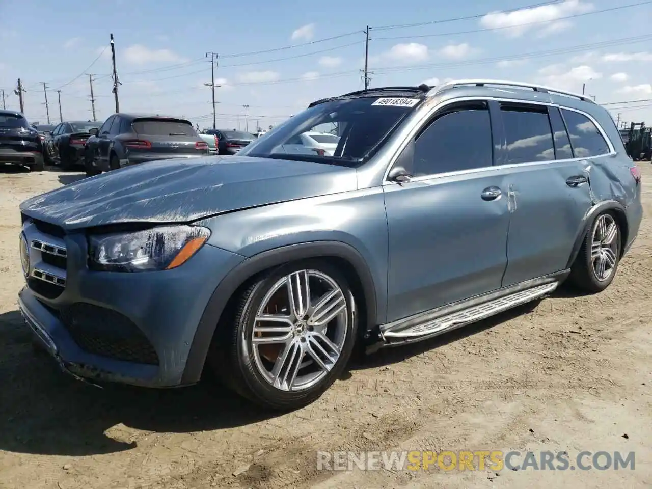 1 Photograph of a damaged car 4JGFF5KE2NA817062 MERCEDES-BENZ GLS-CLASS 2022