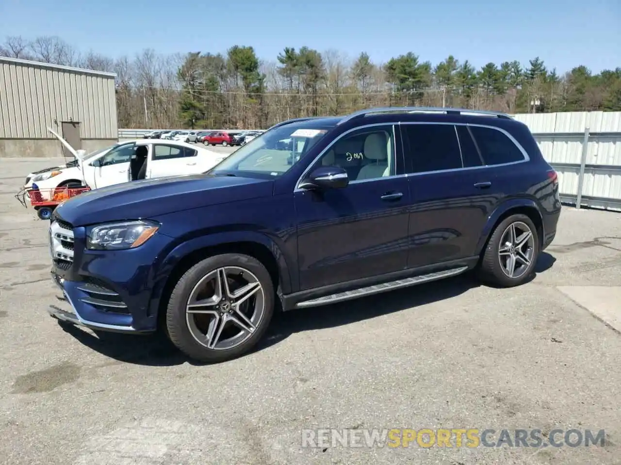 2 Photograph of a damaged car 4JGFF5KE9NA648528 MERCEDES-BENZ GLS-CLASS 2022