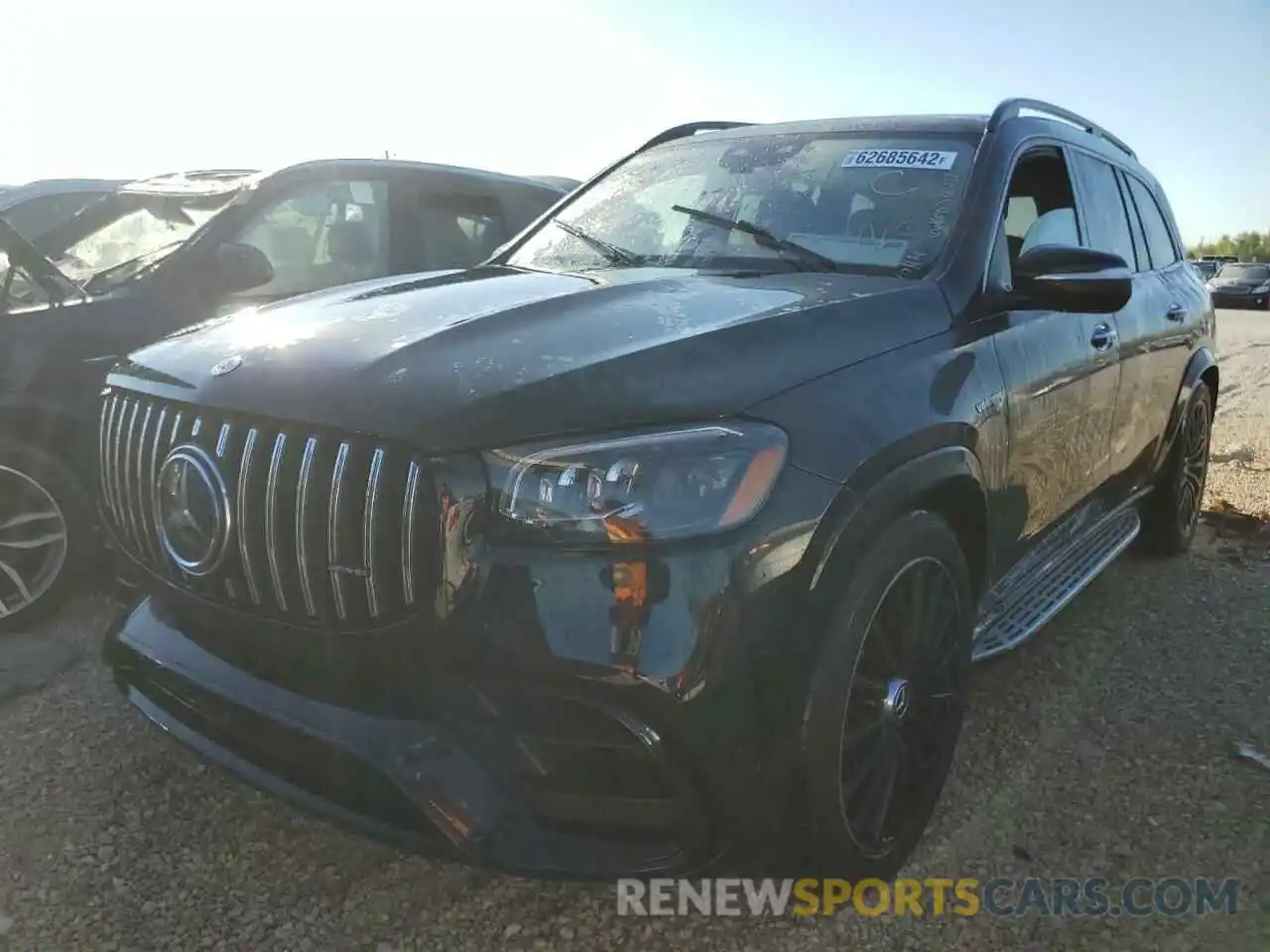 2 Photograph of a damaged car 4JGFF8KE9NA812359 MERCEDES-BENZ GLS-CLASS 2022