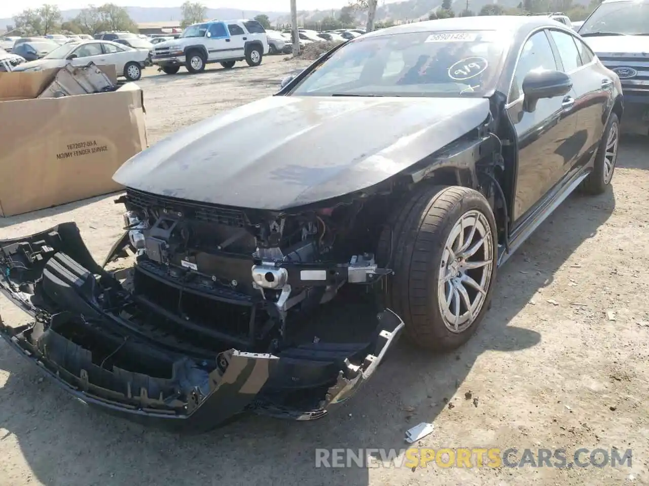 2 Photograph of a damaged car WDD7X6BB0KA005908 MERCEDES-BENZ GT-CLASS 2019