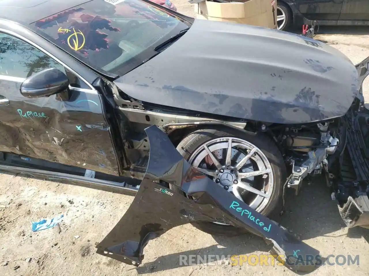 9 Photograph of a damaged car WDD7X6BB0KA005908 MERCEDES-BENZ GT-CLASS 2019