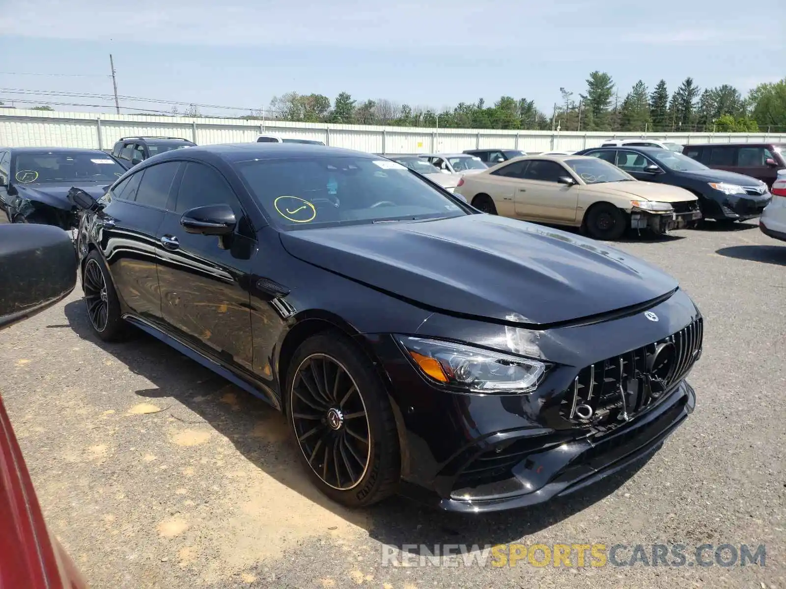 1 Photograph of a damaged car WDD7X6BB2KA007210 MERCEDES-BENZ GT-CLASS 2019