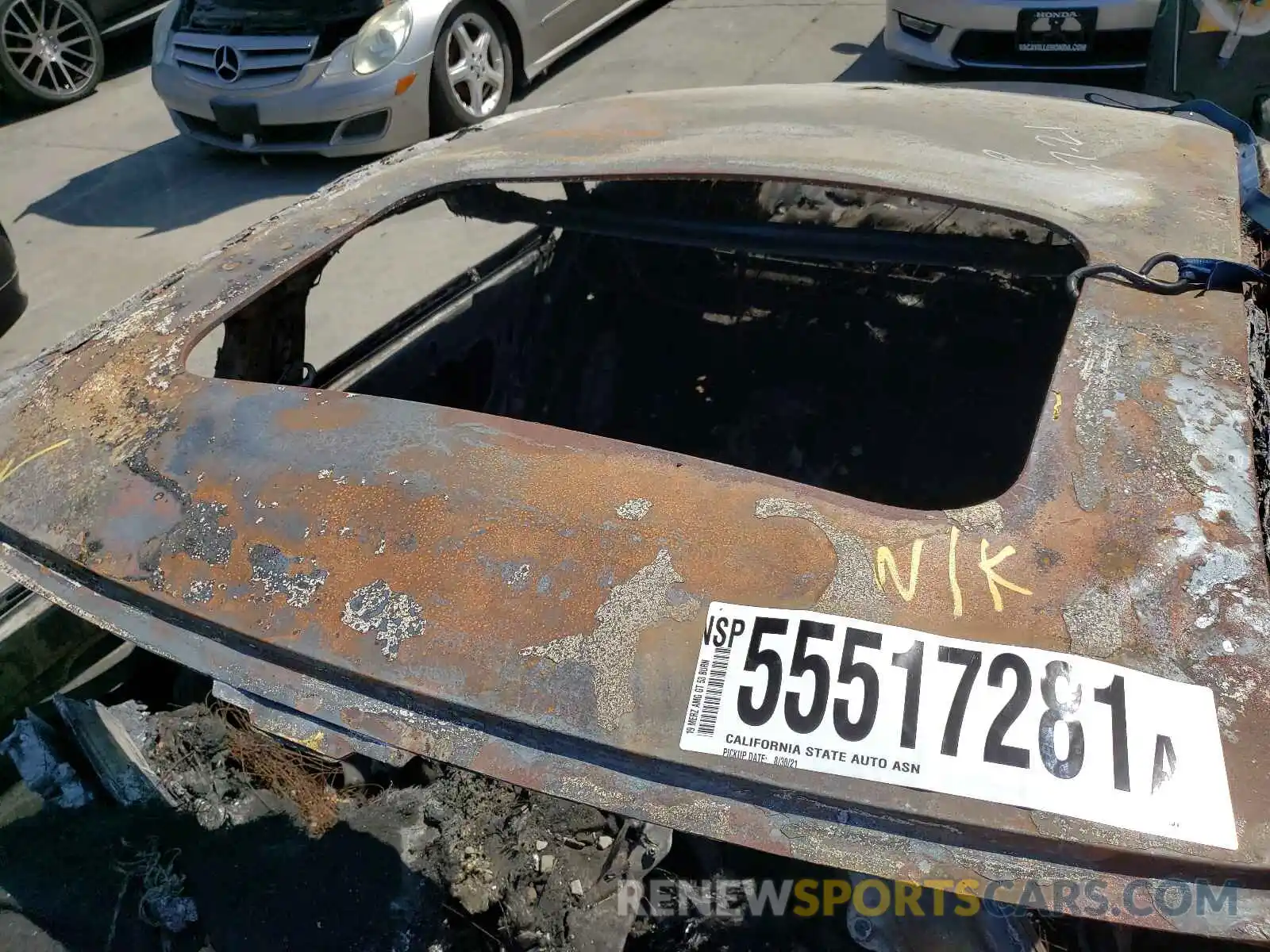 10 Photograph of a damaged car WDD7X6BB3KA008091 MERCEDES-BENZ GT-CLASS 2019