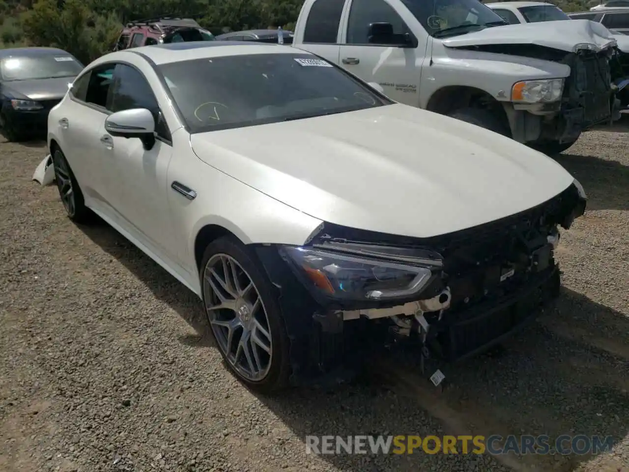 1 Photograph of a damaged car WDD7X6BB3KA008639 MERCEDES-BENZ GT-CLASS 2019