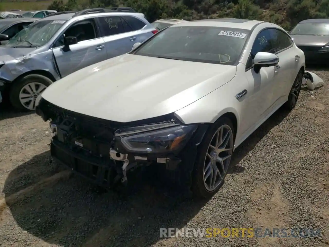 2 Photograph of a damaged car WDD7X6BB3KA008639 MERCEDES-BENZ GT-CLASS 2019