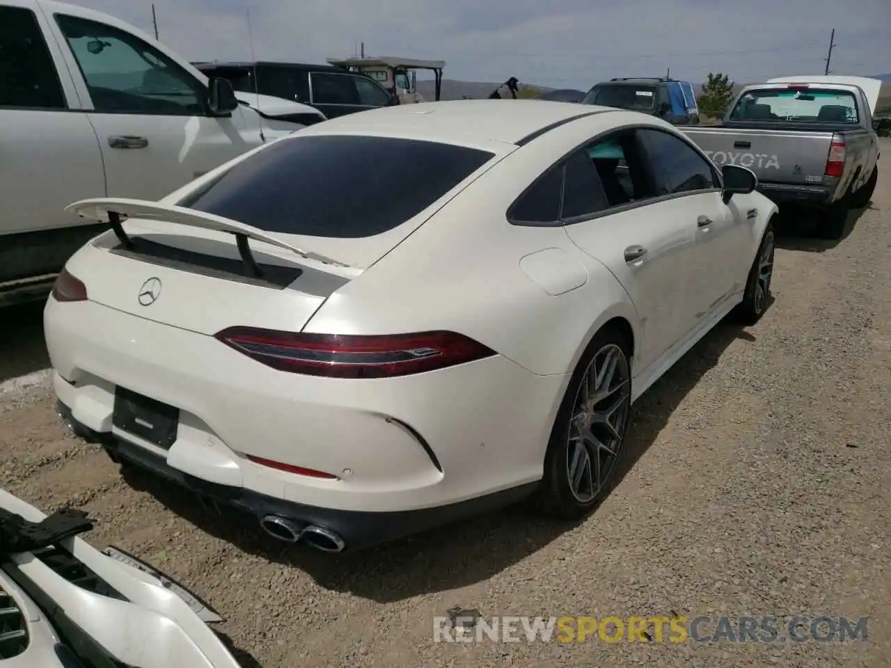 4 Photograph of a damaged car WDD7X6BB3KA008639 MERCEDES-BENZ GT-CLASS 2019