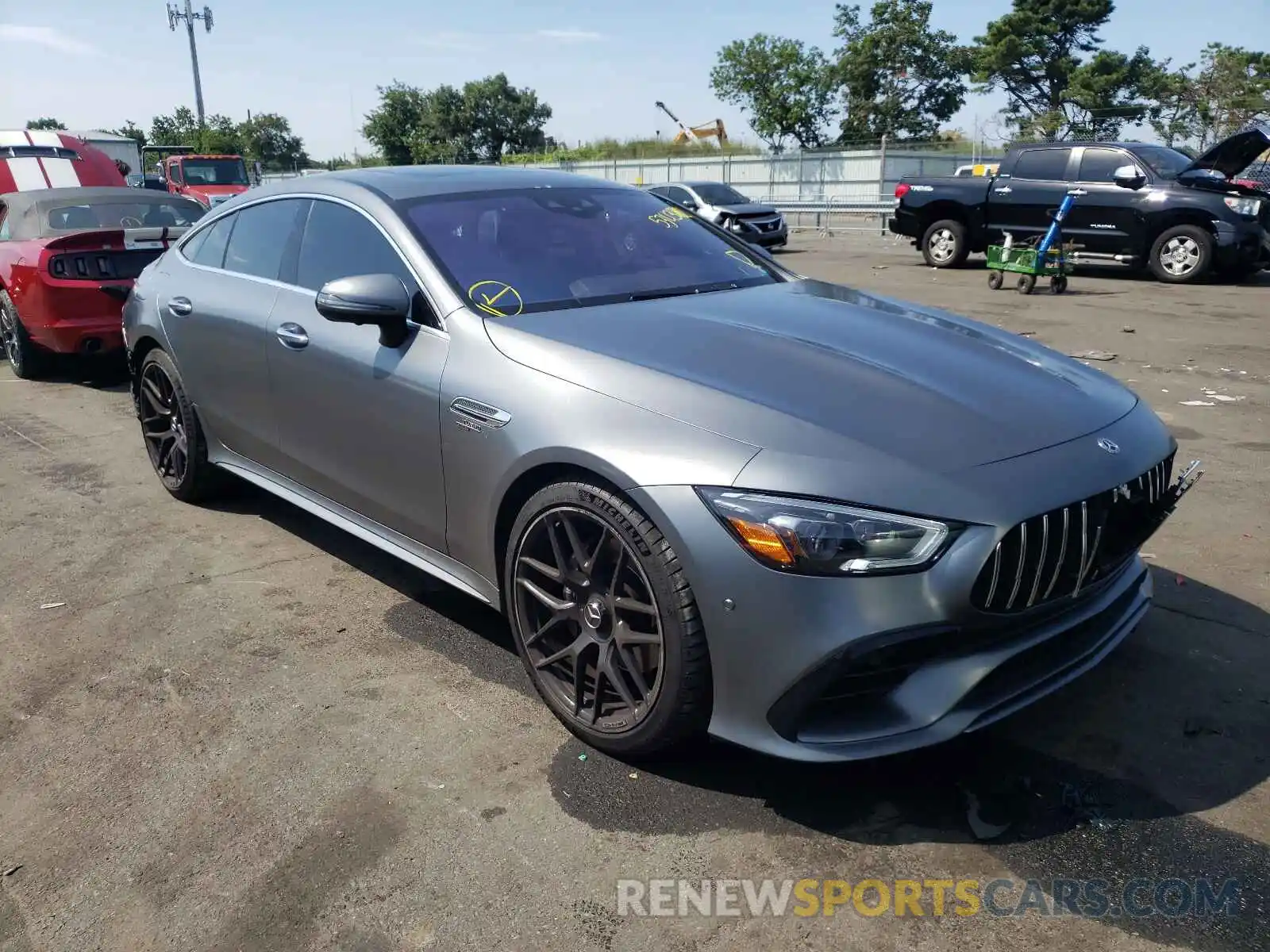 1 Photograph of a damaged car WDD7X6BB9KA007110 MERCEDES-BENZ GT-CLASS 2019