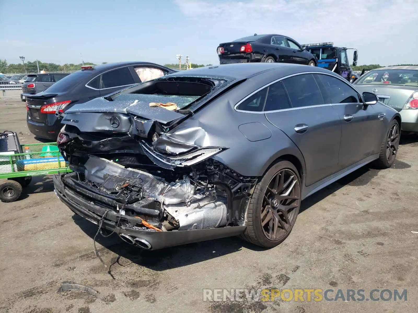 4 Photograph of a damaged car WDD7X6BB9KA007110 MERCEDES-BENZ GT-CLASS 2019