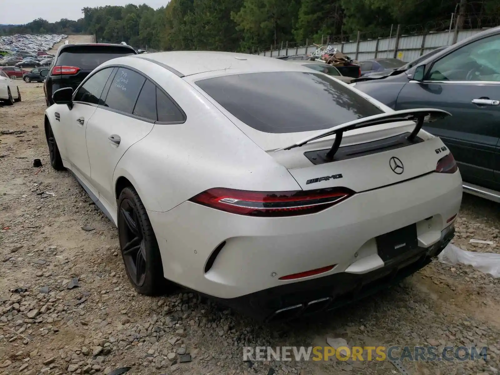 3 Photograph of a damaged car WDD7X8JBXKA001961 MERCEDES-BENZ GT-CLASS 2019