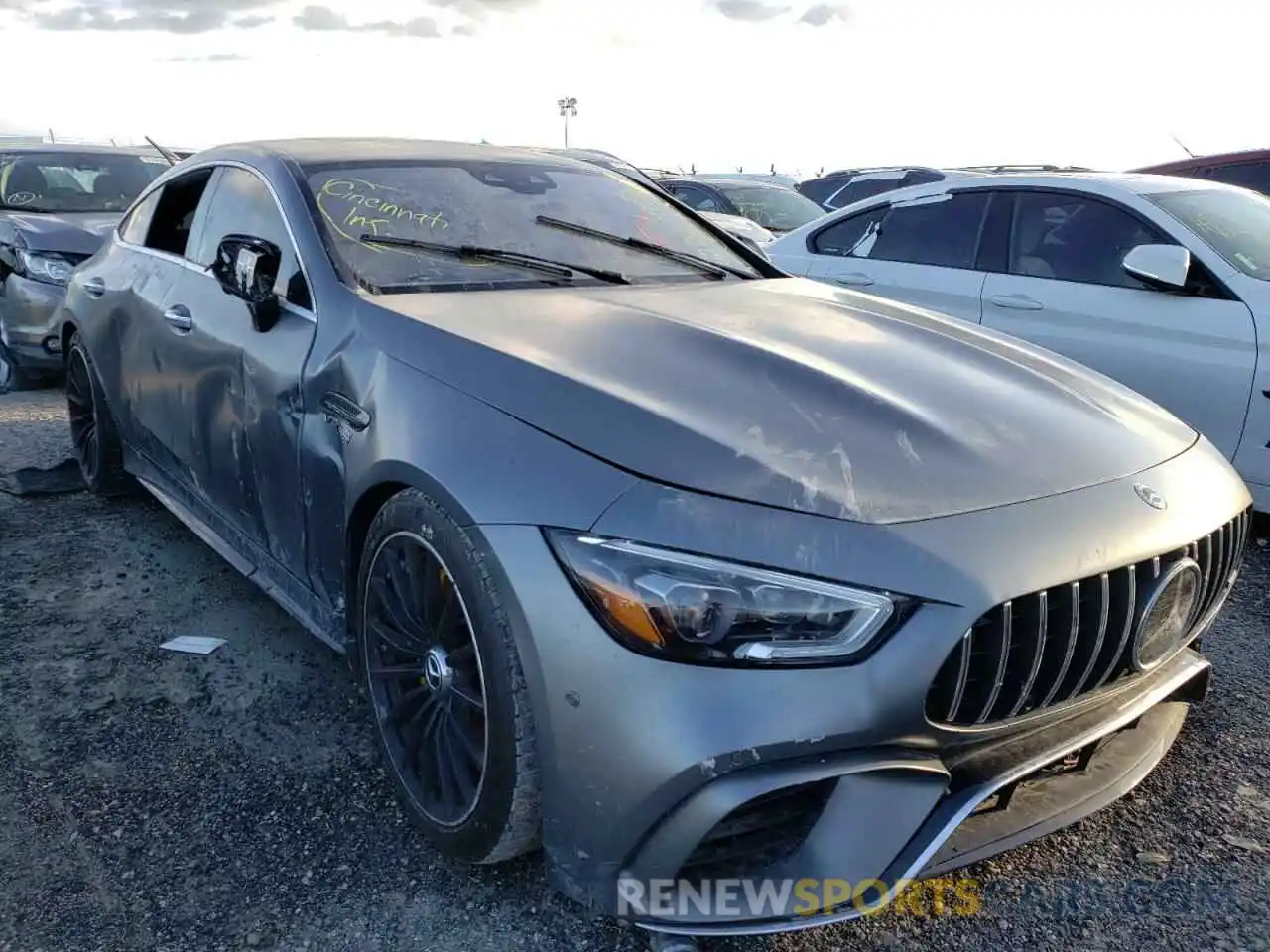 1 Photograph of a damaged car WDD7X8KB5KA006998 MERCEDES-BENZ GT-CLASS 2019