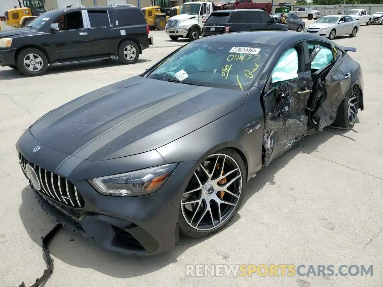 2 Photograph of a damaged car WDD7X8KB6KA001177 MERCEDES-BENZ GT-CLASS 2019