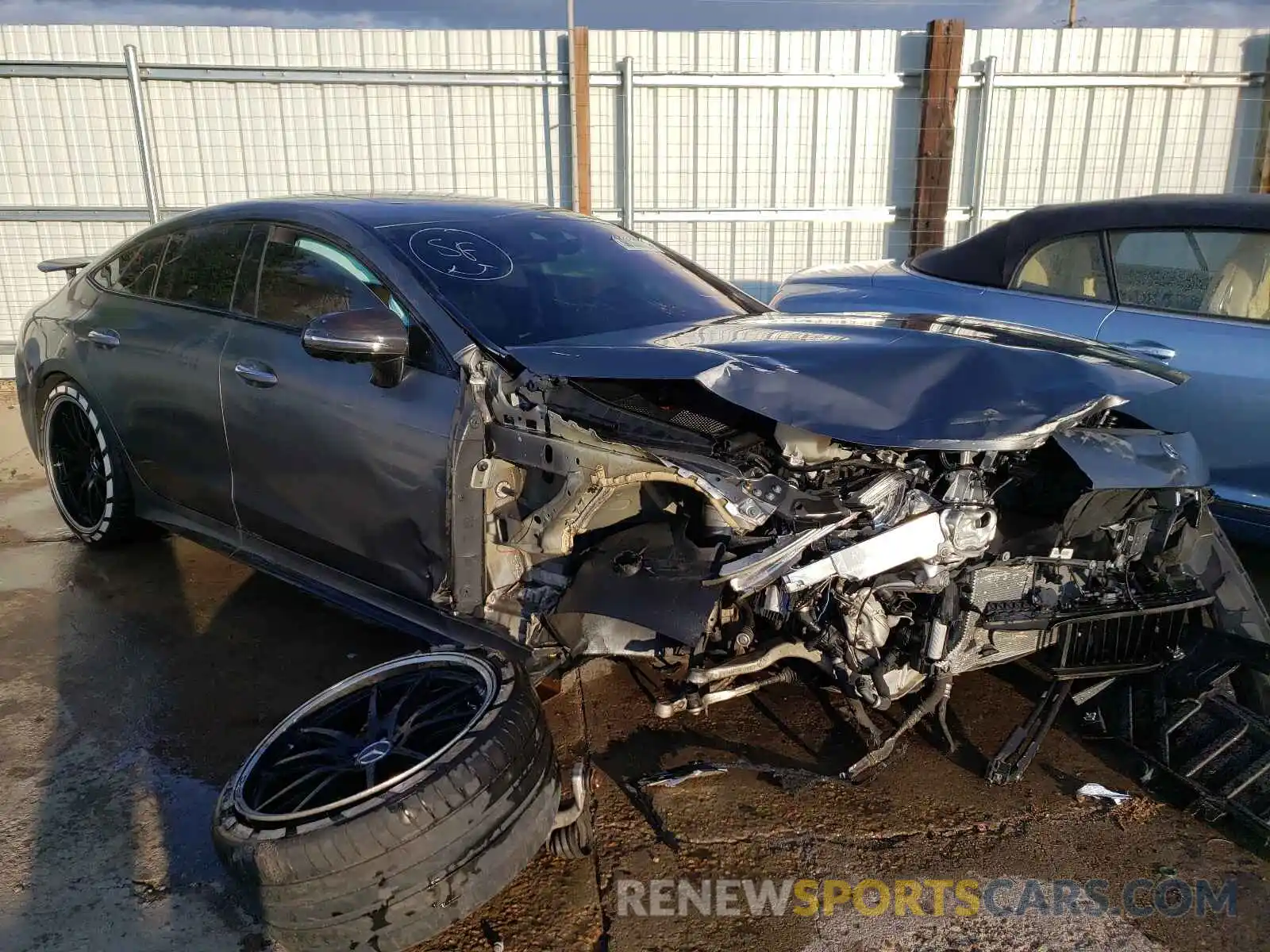 1 Photograph of a damaged car WDD7X8KB6KA005732 MERCEDES-BENZ GT-CLASS 2019