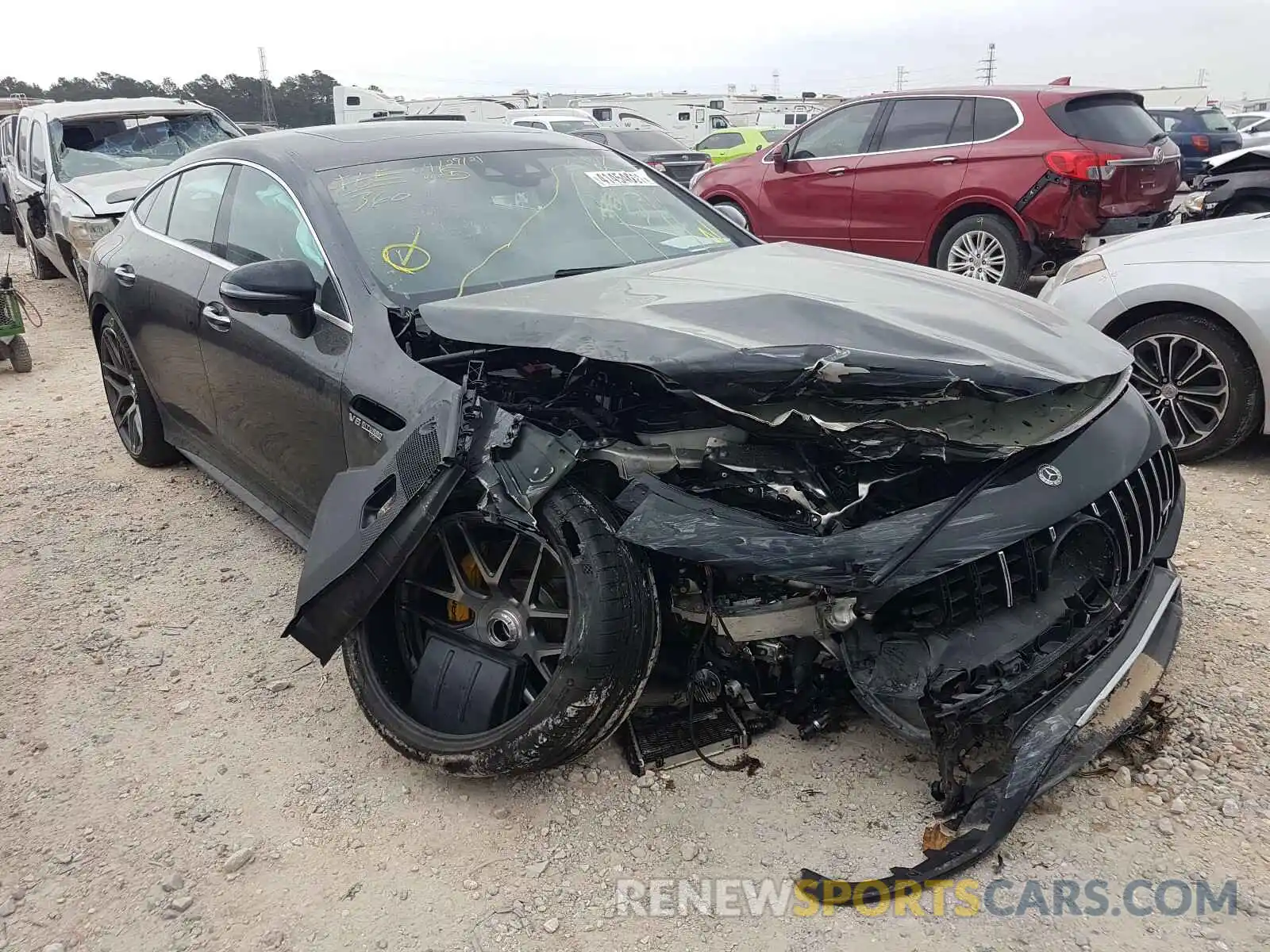 1 Photograph of a damaged car WDD7X8KB8KA000502 MERCEDES-BENZ GT-CLASS 2019