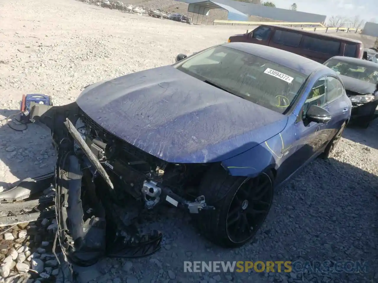 2 Photograph of a damaged car W1K7X6BB6LA016462 MERCEDES-BENZ GT-CLASS 2020