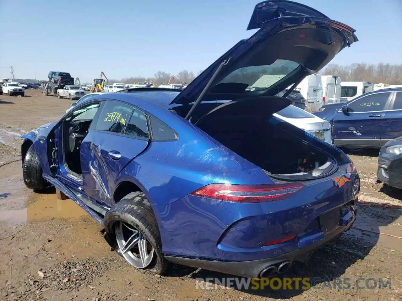 3 Photograph of a damaged car W1K7X6BB7LA016602 MERCEDES-BENZ GT-CLASS 2020