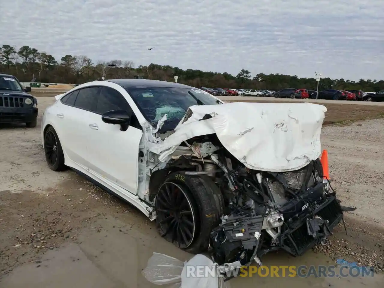 1 Photograph of a damaged car W1K7X8JB1LA016818 MERCEDES-BENZ GT-CLASS 2020