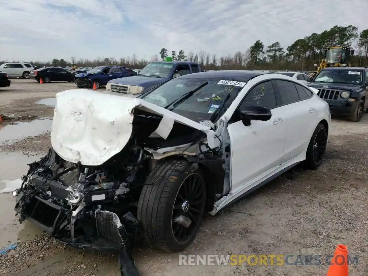 2 Photograph of a damaged car W1K7X8JB1LA016818 MERCEDES-BENZ GT-CLASS 2020