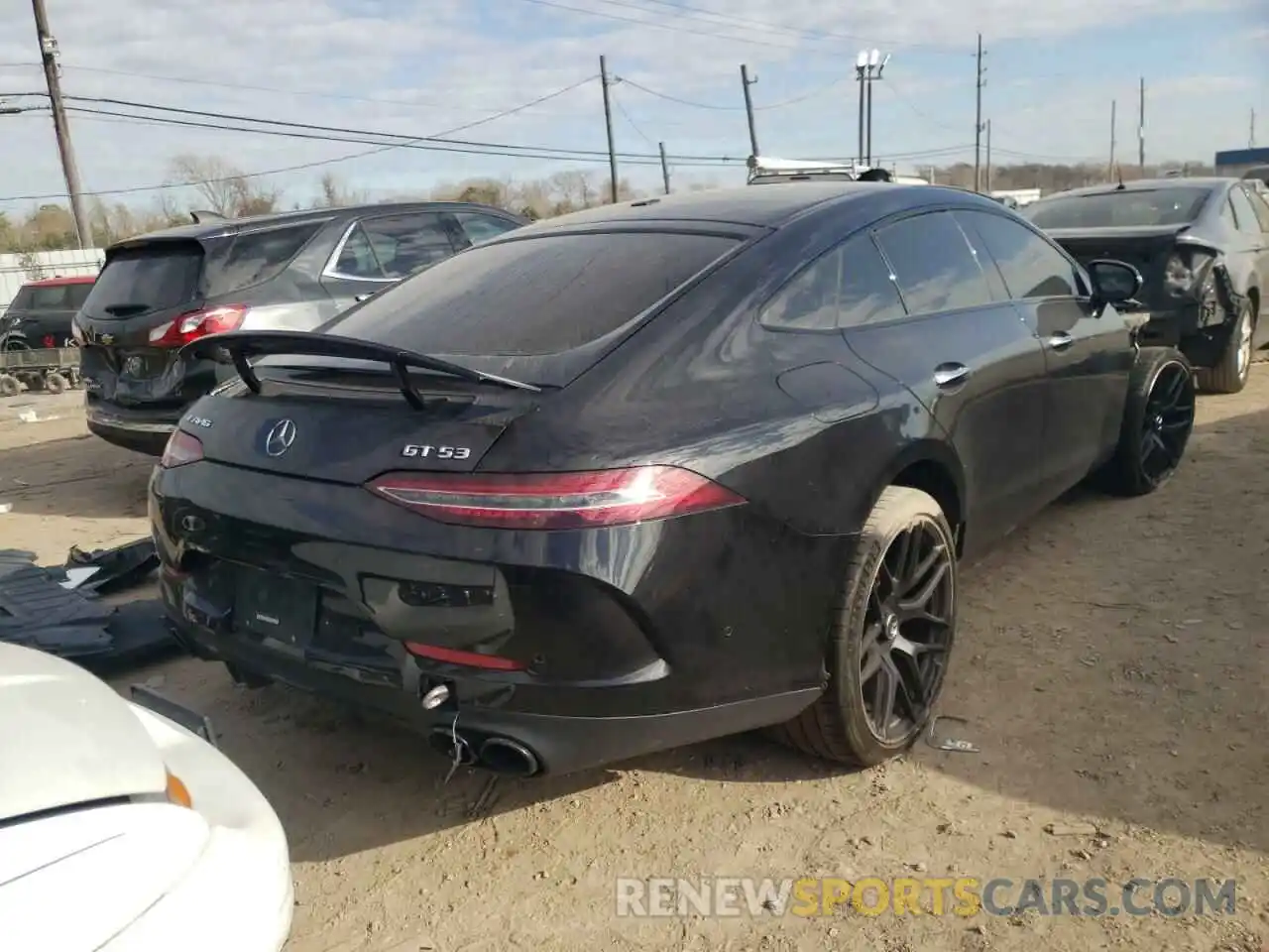 4 Photograph of a damaged car WDD7X6BB2LA013249 MERCEDES-BENZ GT-CLASS 2020