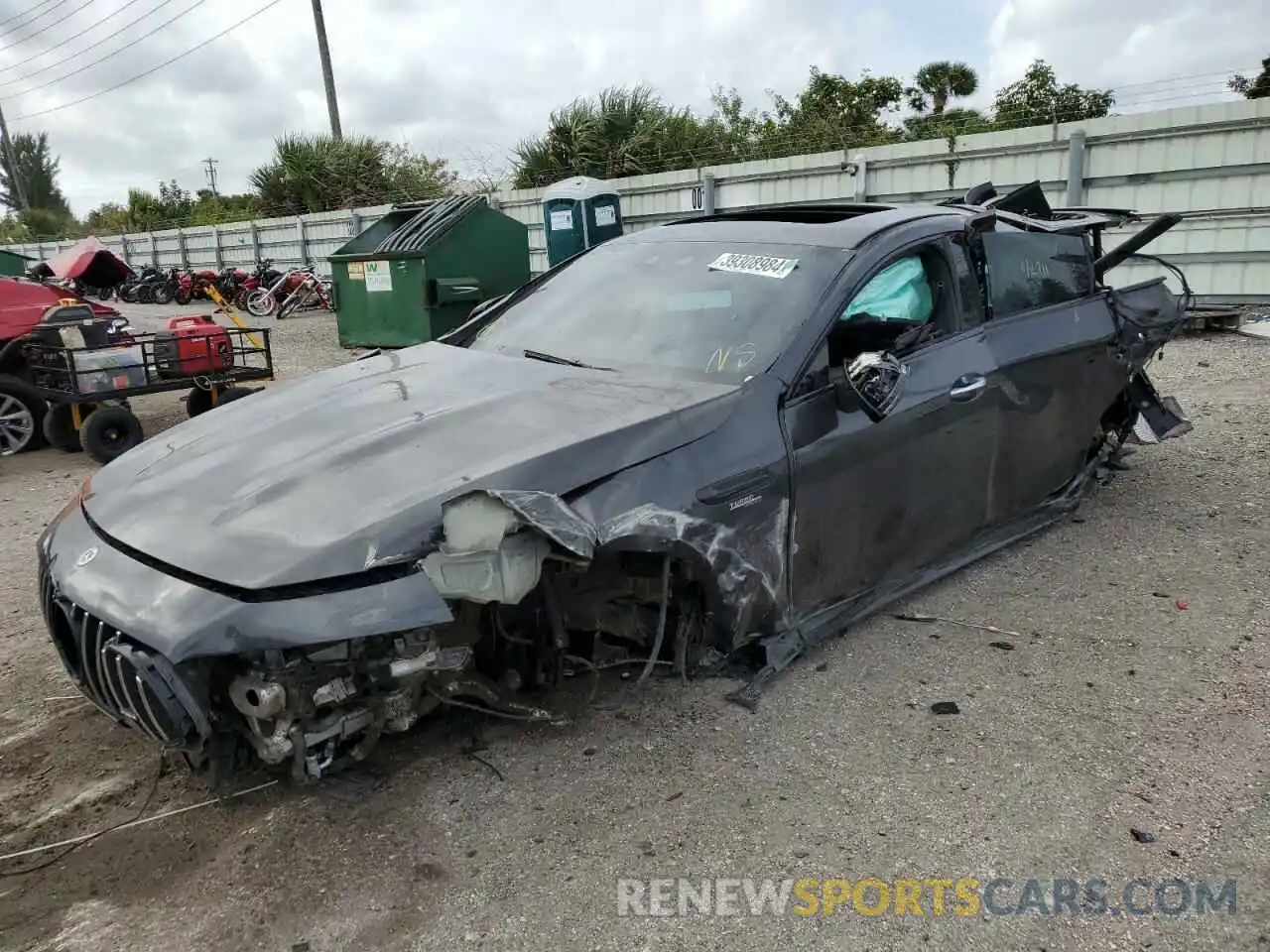 1 Photograph of a damaged car WDD7X6BB3LA010912 MERCEDES-BENZ GT-CLASS 2020