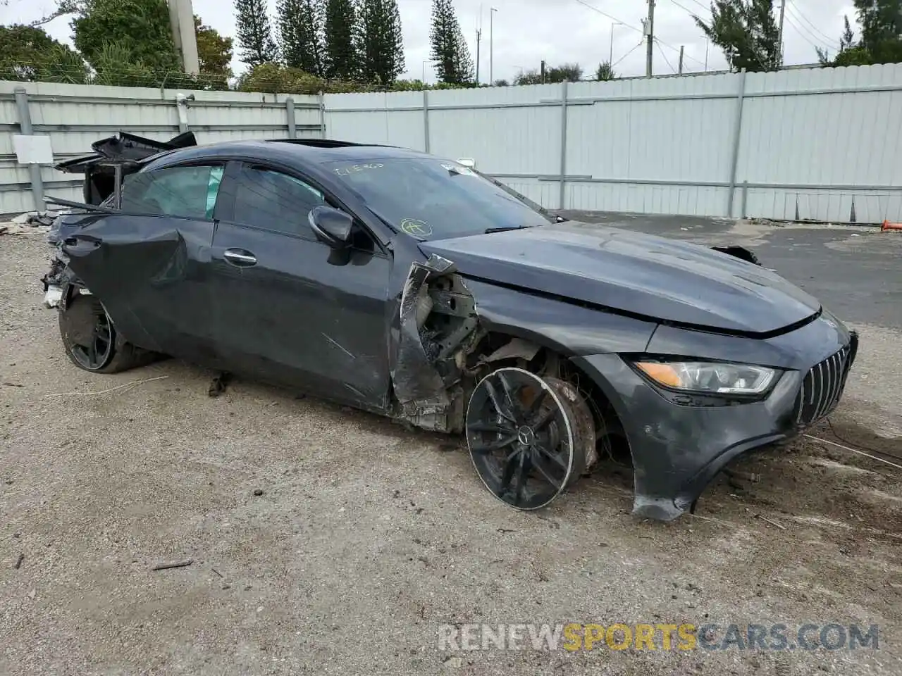 4 Фотография поврежденного автомобиля WDD7X6BB3LA010912 MERCEDES-BENZ GT-CLASS 2020