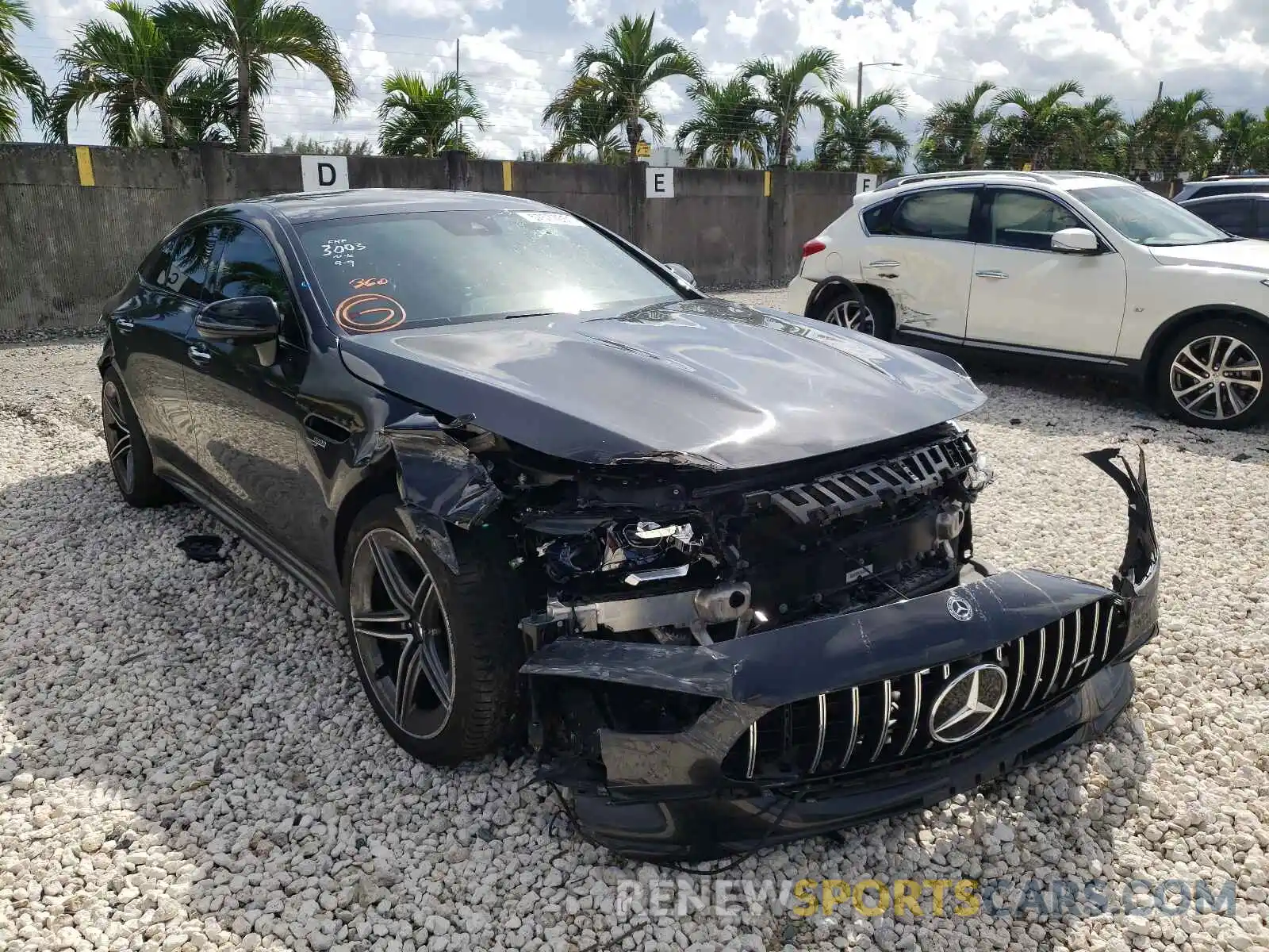 1 Photograph of a damaged car WDD7X6BB3LA013003 MERCEDES-BENZ GT-CLASS 2020