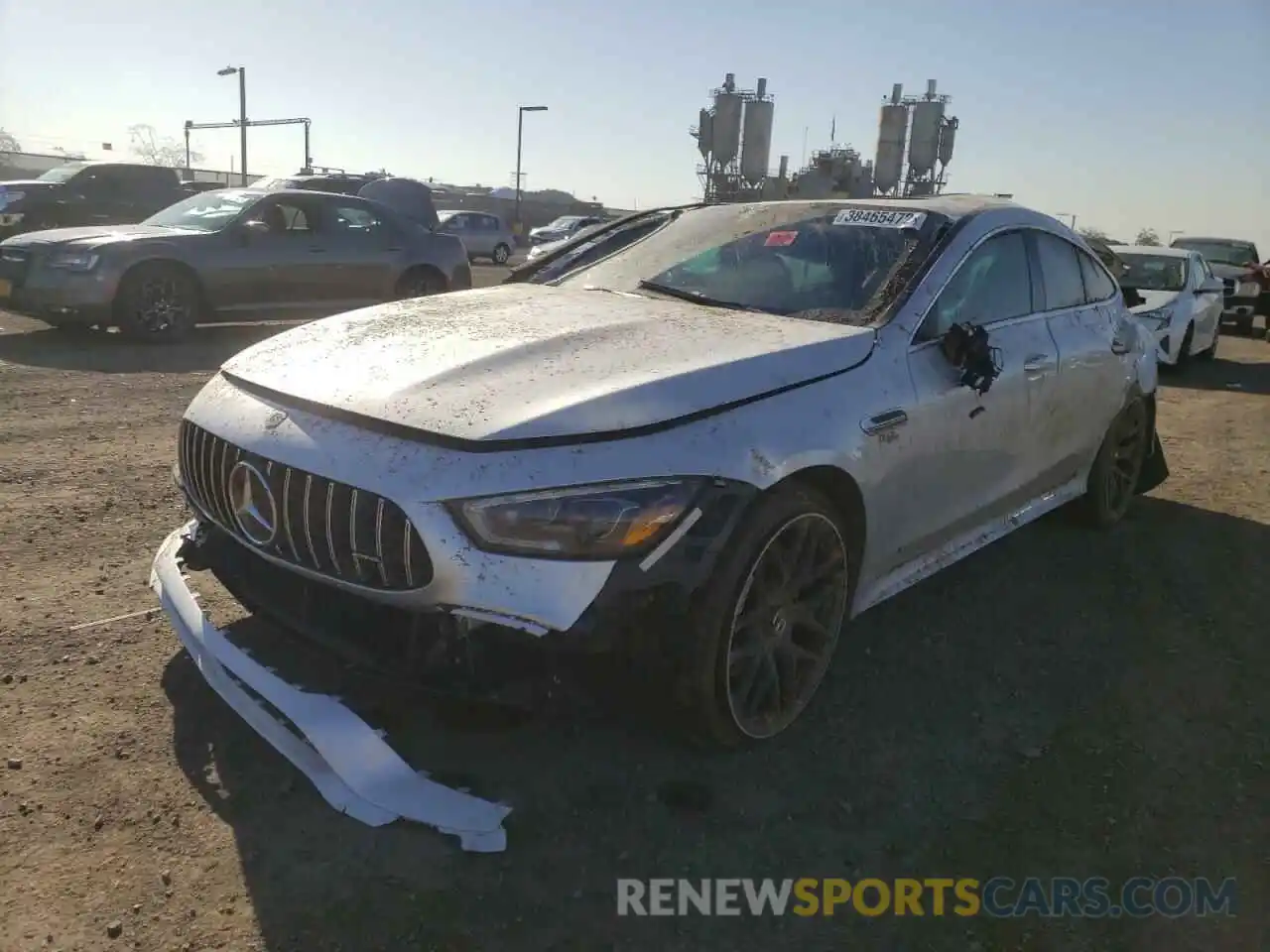 2 Photograph of a damaged car WDD7X6BB4LA012667 MERCEDES-BENZ GT-CLASS 2020