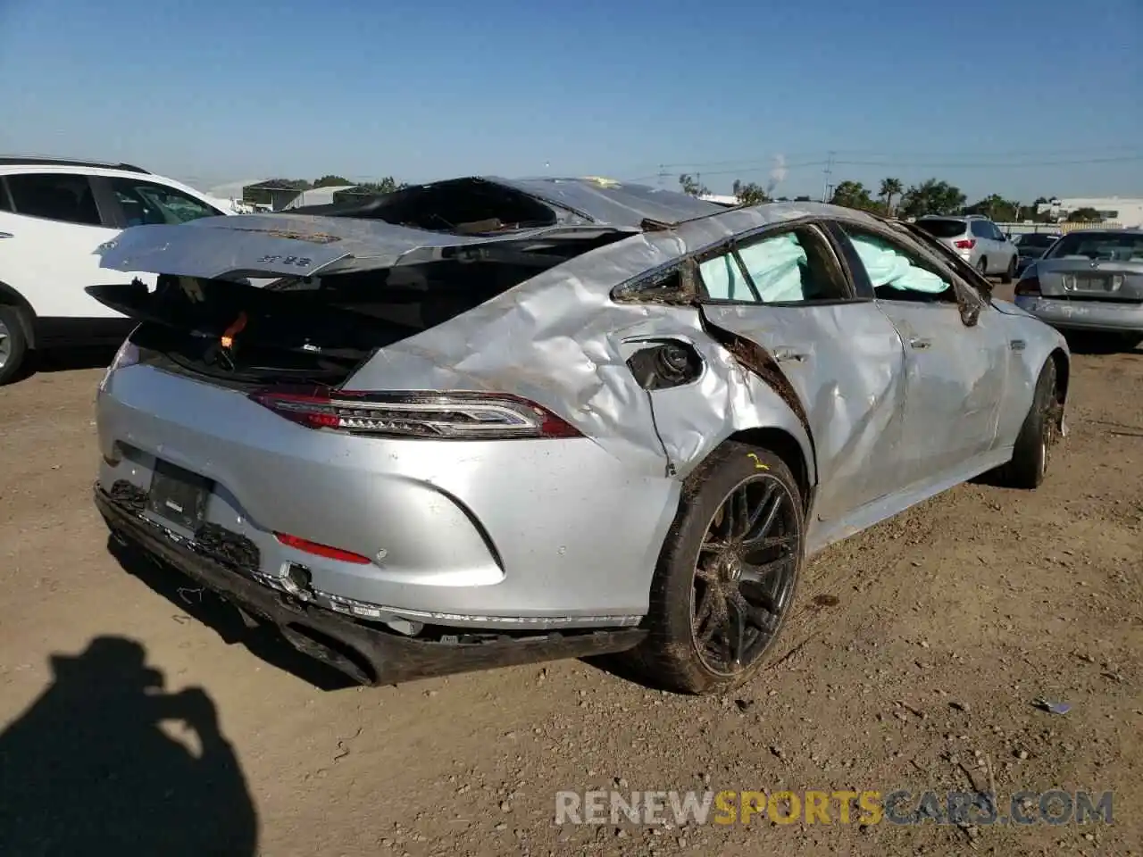 4 Photograph of a damaged car WDD7X6BB4LA012667 MERCEDES-BENZ GT-CLASS 2020