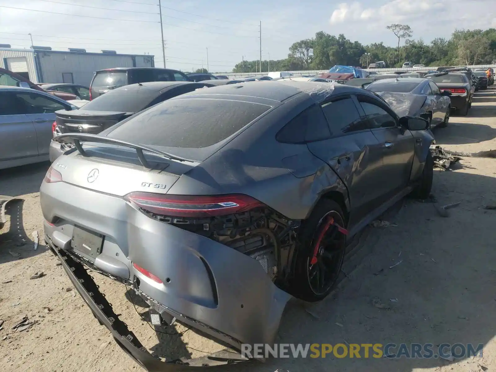 4 Photograph of a damaged car WDD7X6BB7LA012808 MERCEDES-BENZ GT-CLASS 2020